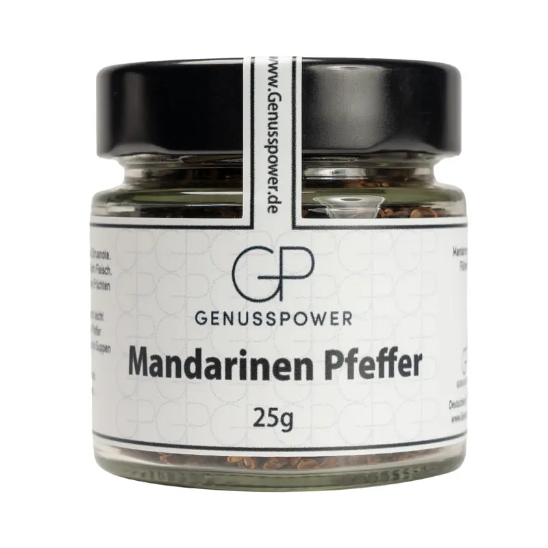 Mandarinen Pfeffer - Fruchtiges Mandarinenaroma trifft auf feine Würze