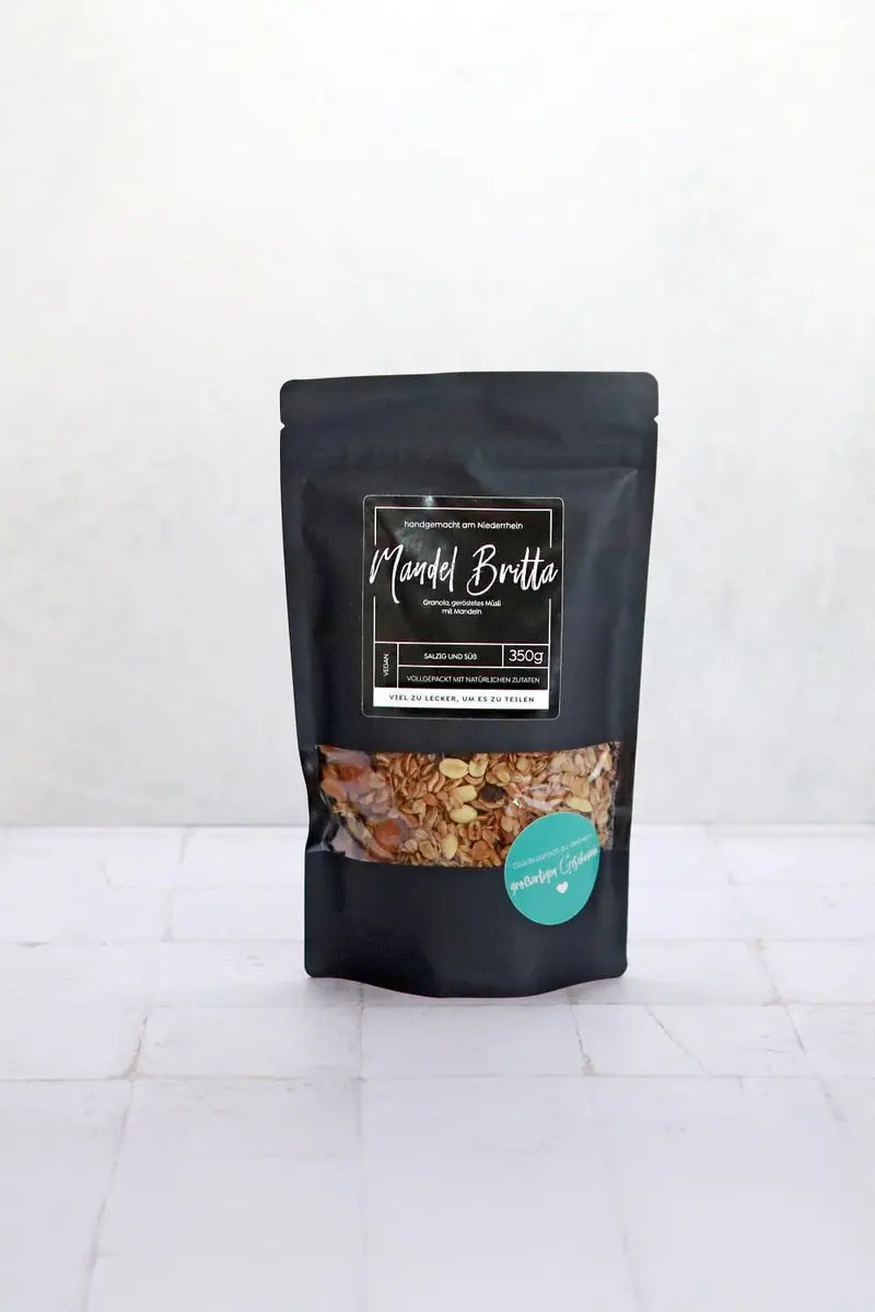 Mandel Britta, Mandel Granola, vegan