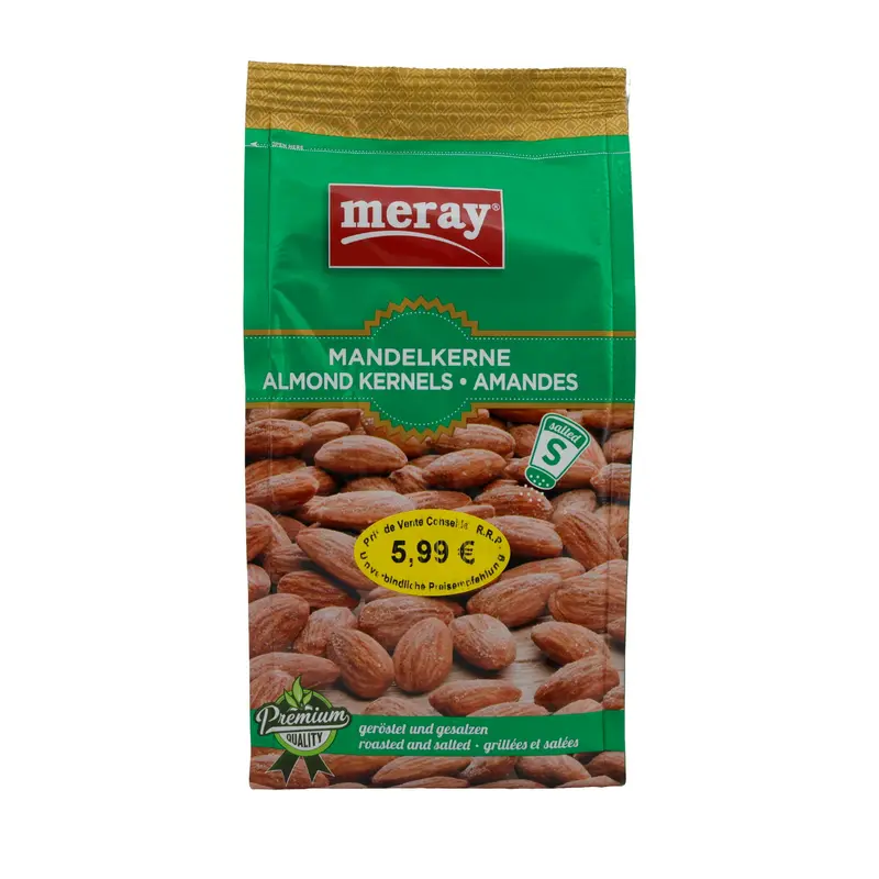 Mandelkerne Meray | Geröstet und gesalzen | Premiumqualität | 300 g