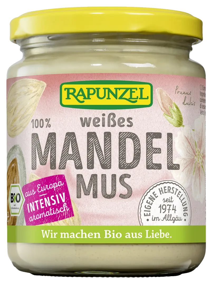 Mandelmus weiß aus Europa bio (250g)