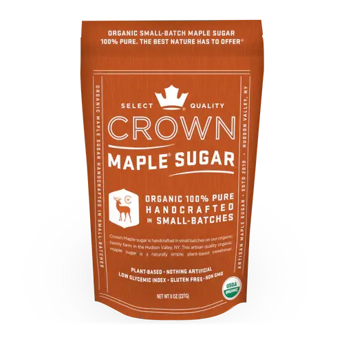 Maple Sugar von Crown Maple - Ahornzucker (227g-Beutel, Bio)