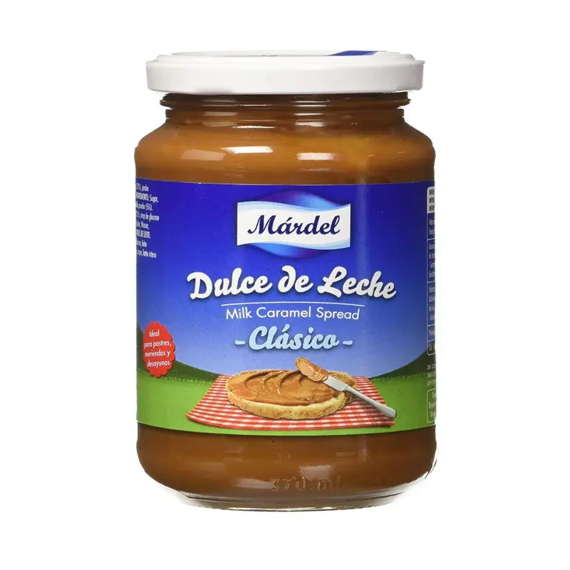 Mardel Dulce De Leche Clasico, streichfähige Creme mit Milch und Karamell, 250g
