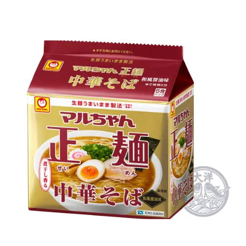 Maruchan Seimen Fukuromen Chuka Soba (Instant Japanese-Style Shoyu Ramen Noodles)
