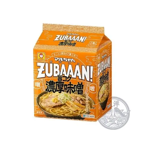 Maruchan ZUBAAAN! Uma Koku Noukou Miso Fukuromen (Instant Miso Ramen Noodles)