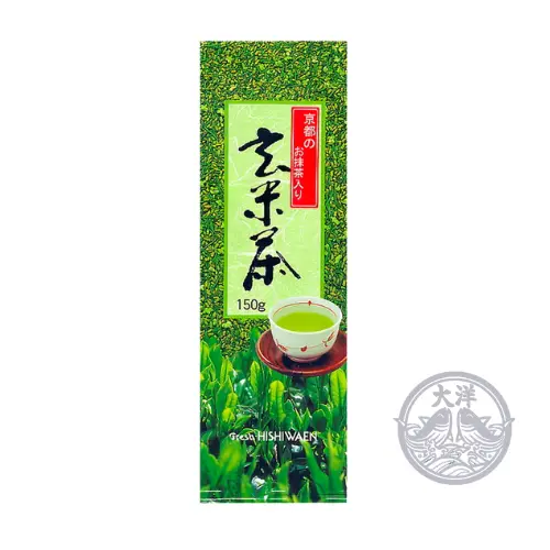 Matcha Iri Genmai Cha (Green Tea with Roasted Rice & Matcha)