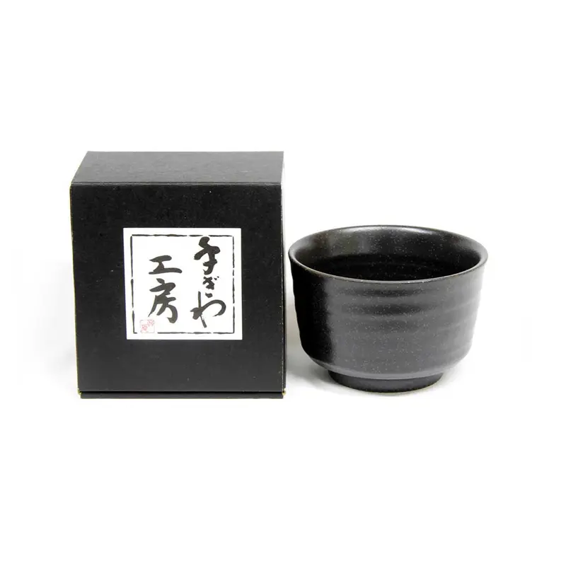 Matcha Tea Cup schwarz