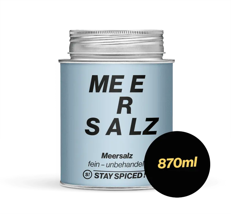Meersalz unbehandelt fein