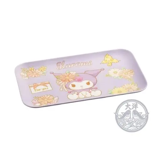 Melamine Tray Kuromi Water Paint MTR1P (Kuromi