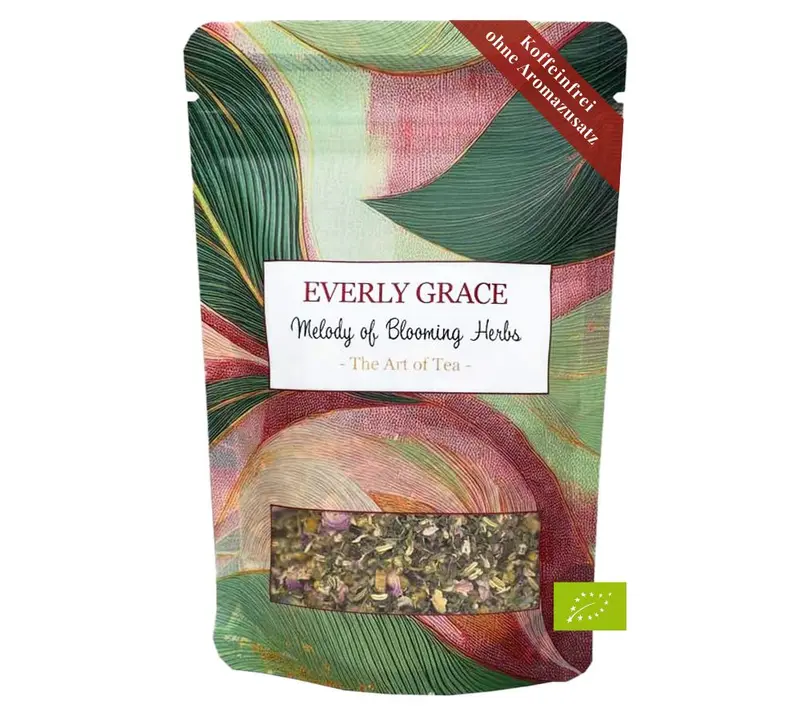 Melody of Blooming Herbs Tea von Everly Grace (40 g-Beutel Bio-Tee)