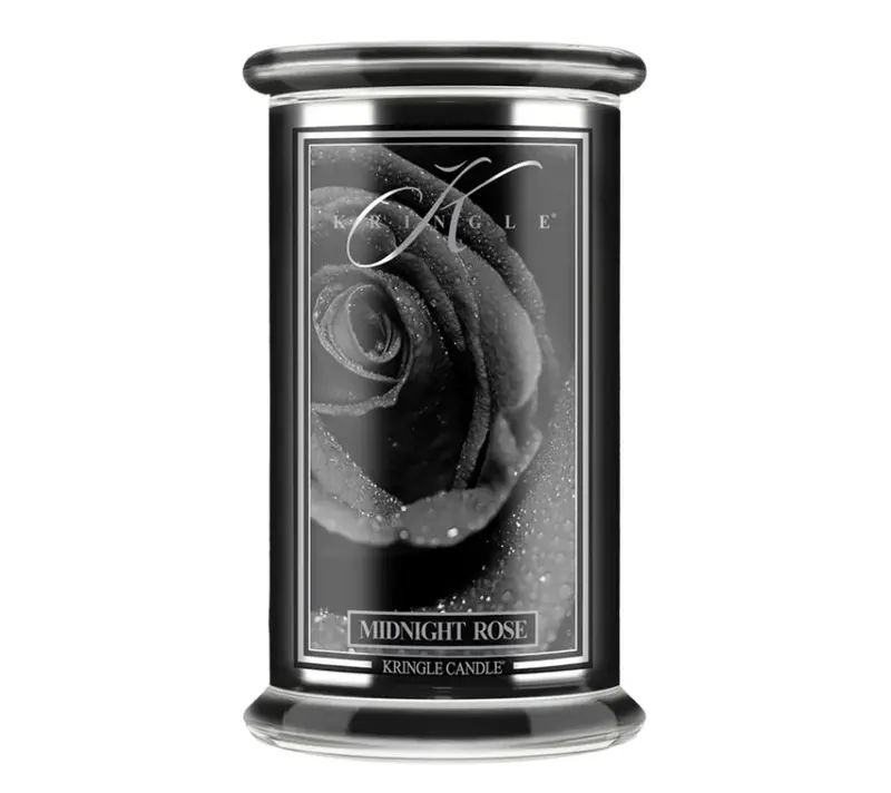 Midnight Rose als großes Kerzenglas - Reserve Collection (22 oz-Glas, 2-Docht)