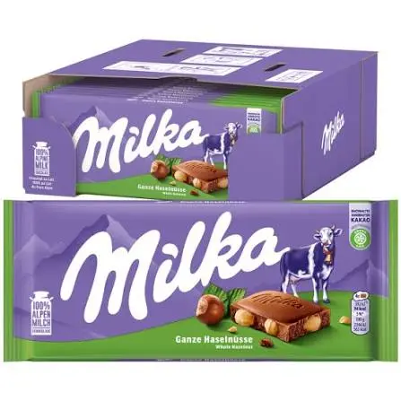 Milka Haselnuss Schokoladentafel Mini 19 x 45g