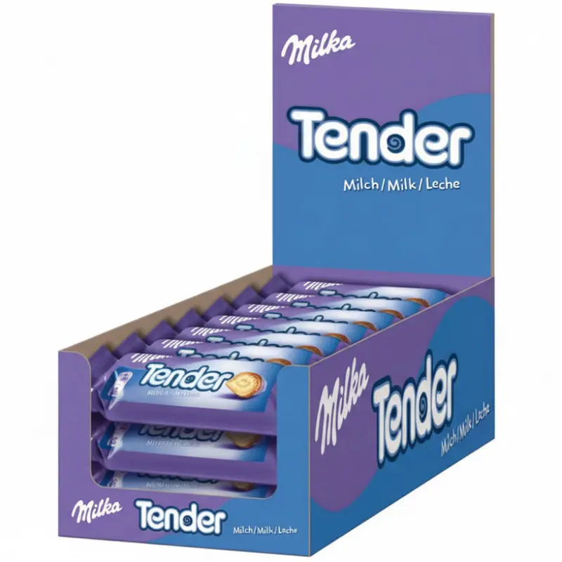 Milka Tender Milch Box Biskuitkuchen 21 x 37g