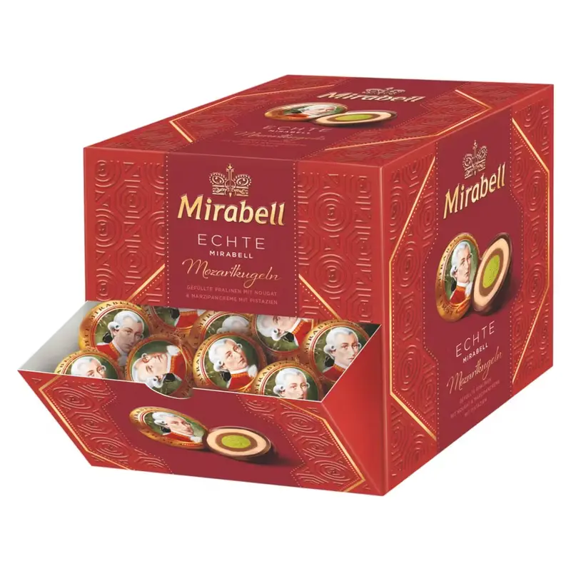 Mirabell Mozartkugeln – 100er Spenderbox (1,4 kg)