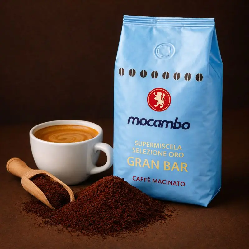 Mocambo Kaffeepulver Enkoffeiniert 250g
