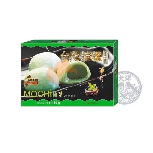 Mochi, grüner Tee