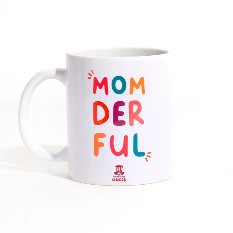 Momderful Tasse, Geschenkidee für Mama mit 350ml