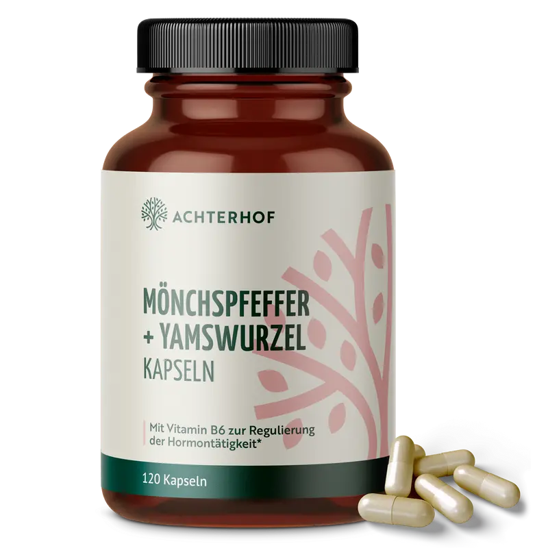 Mönchspfeffer + Yamswurzel Kapseln (120 Kapseln)
