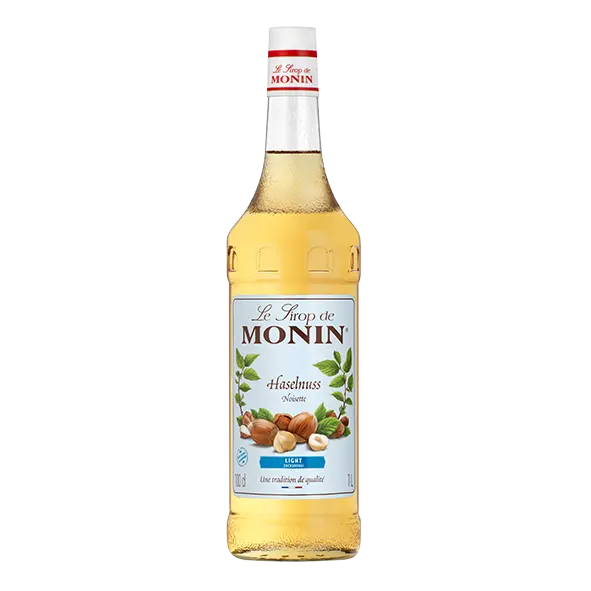 Monin Sirup Haselnuss Light - Sugar Free 1L