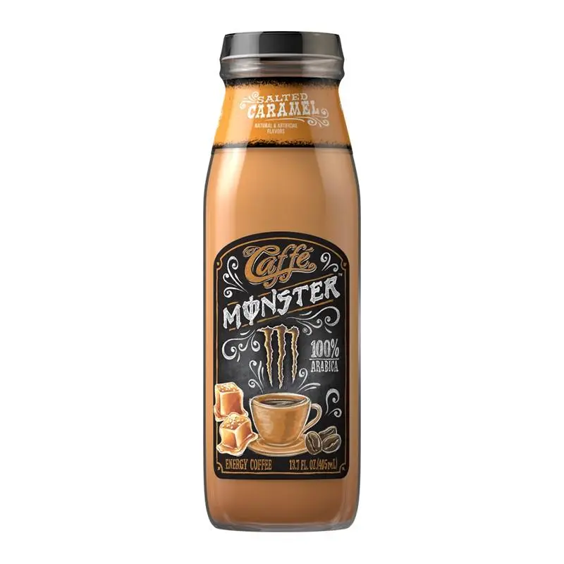 Monster Caffè Salted Caramel, energy drink mit Kaffee und Karamell, 405 ml