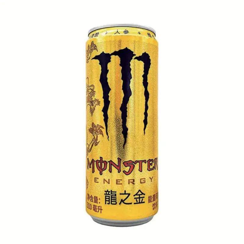 Monster Energy Golden Dragon, energy drink mit Drachenfrucht und Zitronentee, 473 ml