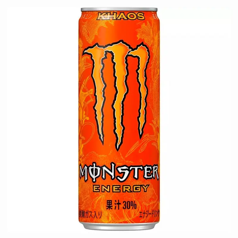 Monster Energy Khaos, Orangen-Energydrink in einer 355ml Dose