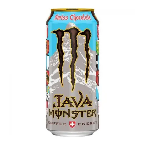 Monster Java Swiss Chocolate, energy drink mit Kaffee und Schweizer Schokolade von 443ml