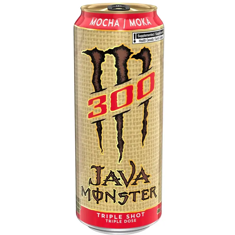 Monster Java Triple Shot Moka, energy drink mit Kaffee und Sahne von 444 ml