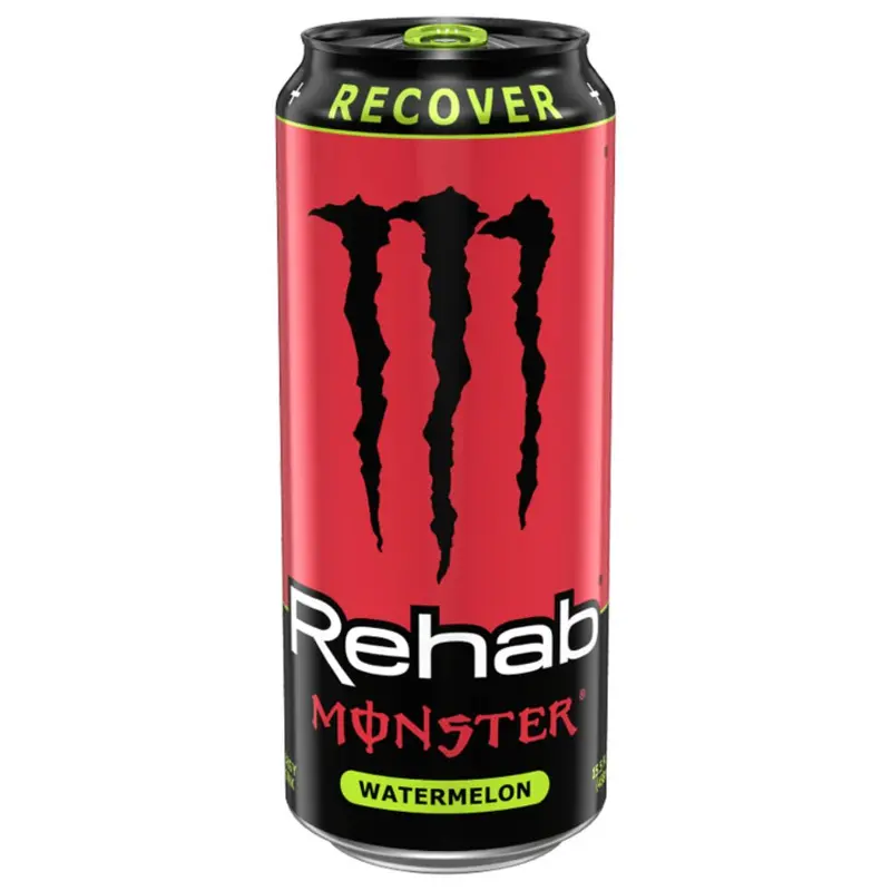 Monster Recover Rehab Watermelon, Getränk mit Wassermelonen-Geschmack 458ml