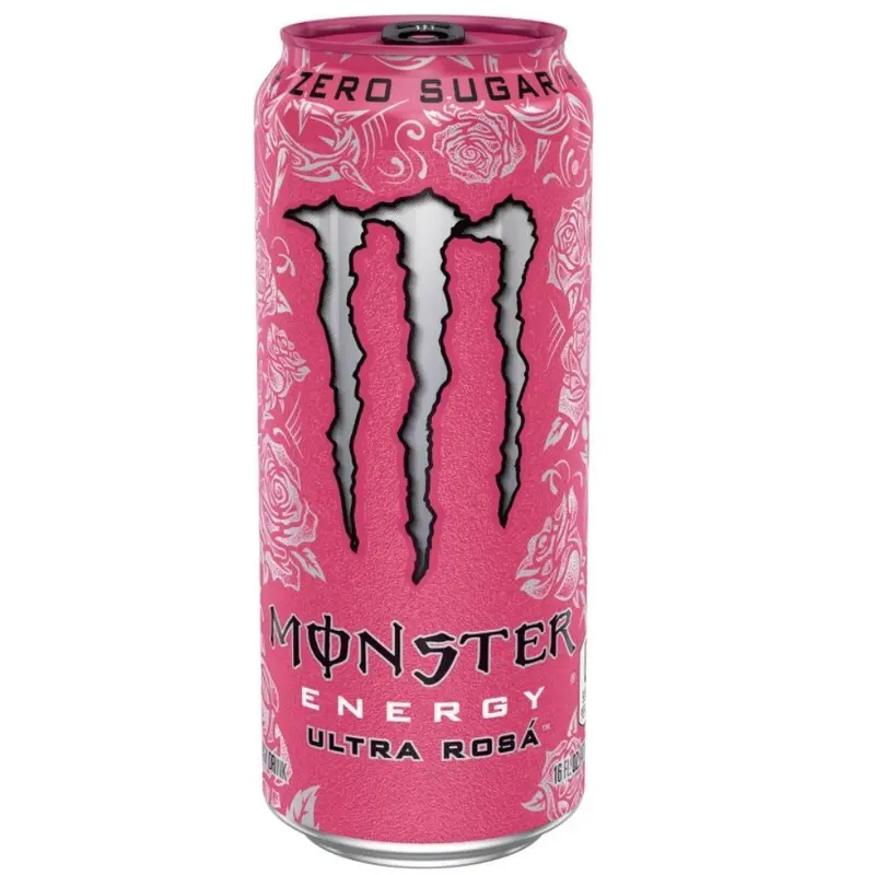 Monster Ultra Zero Rosa, energy drink fruchtig von 473ml