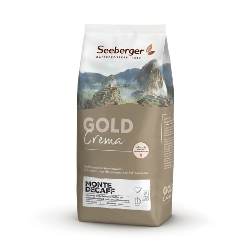 Monte Decaff - entkoffeiniert (ganze Bohne)
