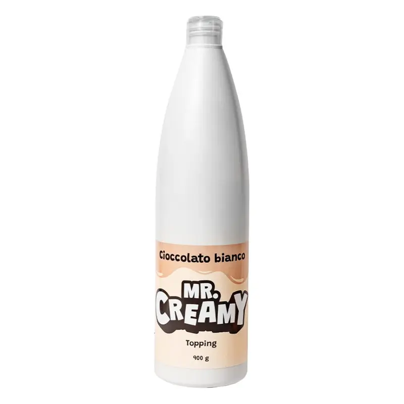 Mr. Creamy Weiße Schokolade Topping, weiße Schokolade Topping von 900g