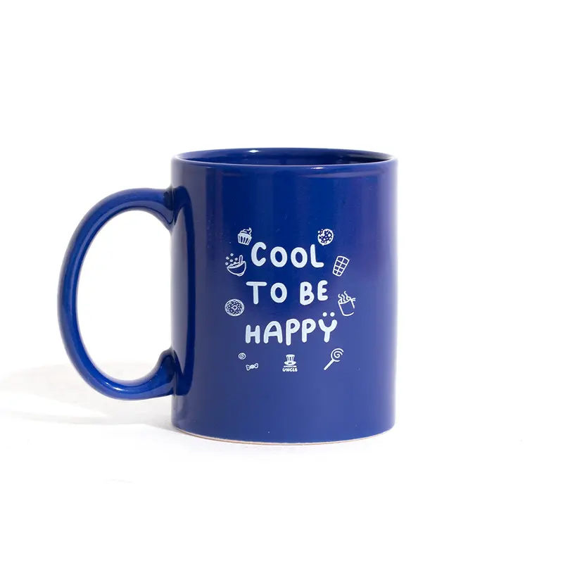 Mug Cool to be Happy, originale Keramiktasse, Geschenkidee