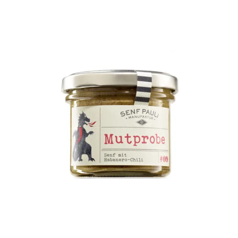 Mutprobe - Senf mit Habanero-Chili