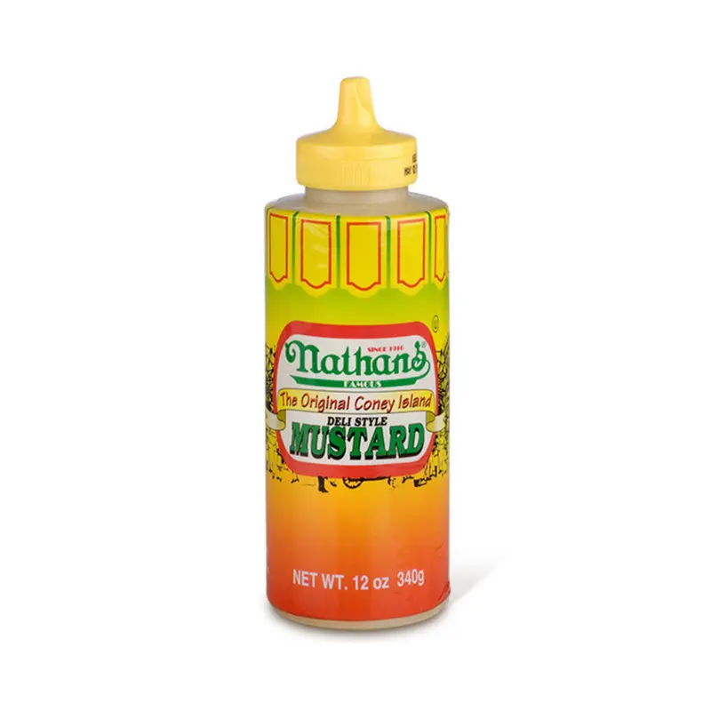 Nathan's Famous The Original Coney Island Mustard, amerikanischer Senf 340g