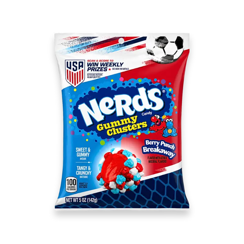 Nerds Gummy Clusters Berry Punch Breakaway