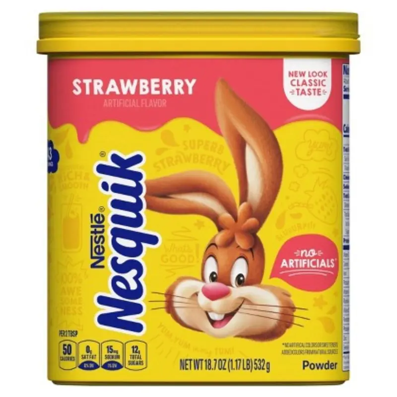 Nesquik Strawberry, Erdbeermilchpulver 532g