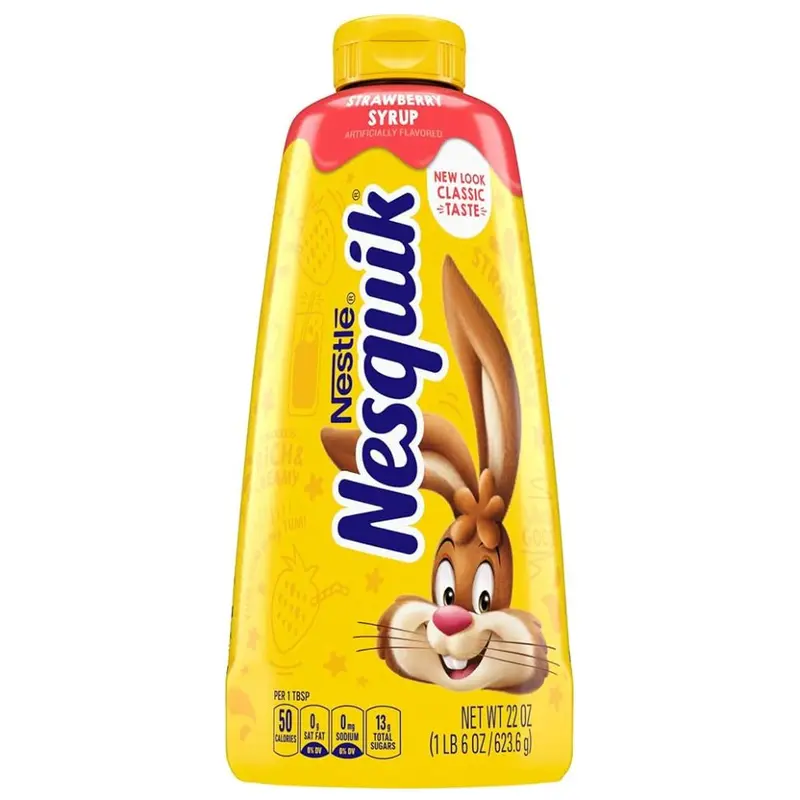Nesquik Syrup Strawberry, Erdbeersirup mit 623,6g
