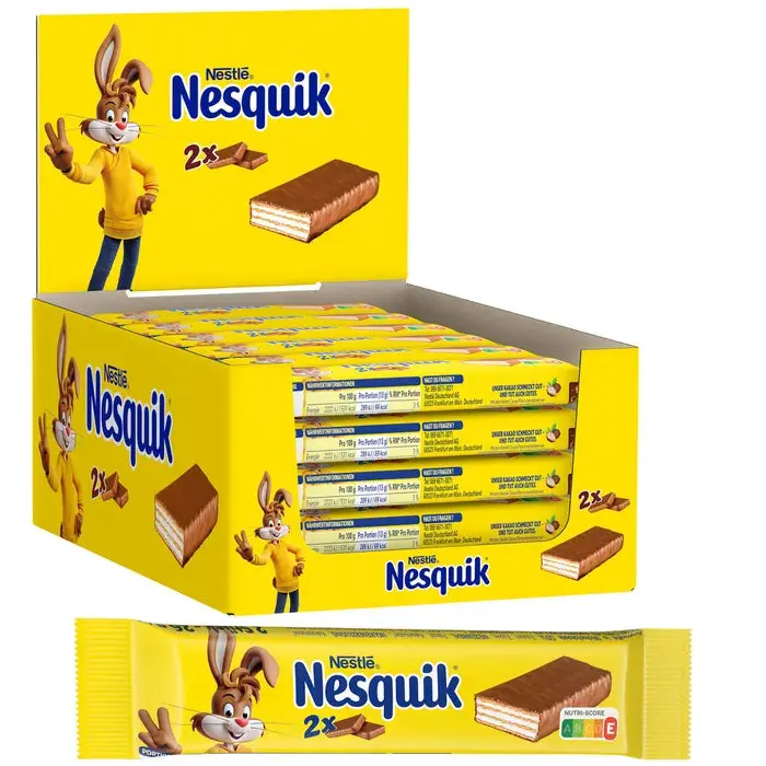 Nesquik Wafer Milk Waffelriegel 30 x 26g