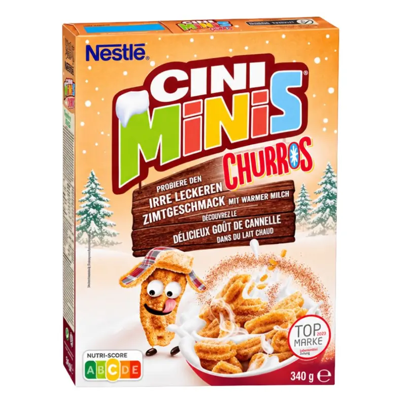 Nestlé Cini Minis Churros, Churros mit Zimt 360g