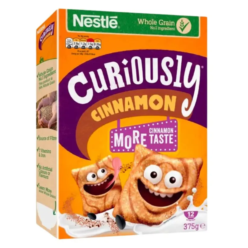 Nestlé Curiously Cinnamon, Zimtcerealien 375g