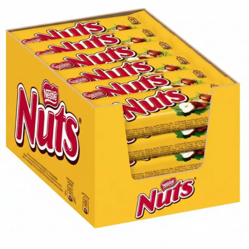 Nestle NUTS Schokoriegel 24 x 42g