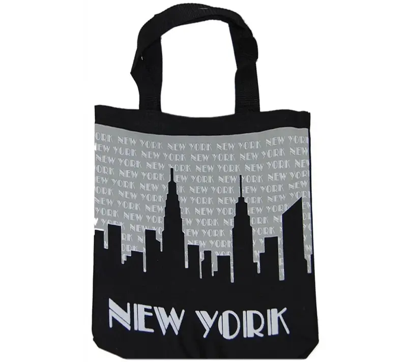 New York Buildings Tote - NY Skyline auf Baumwolltasche