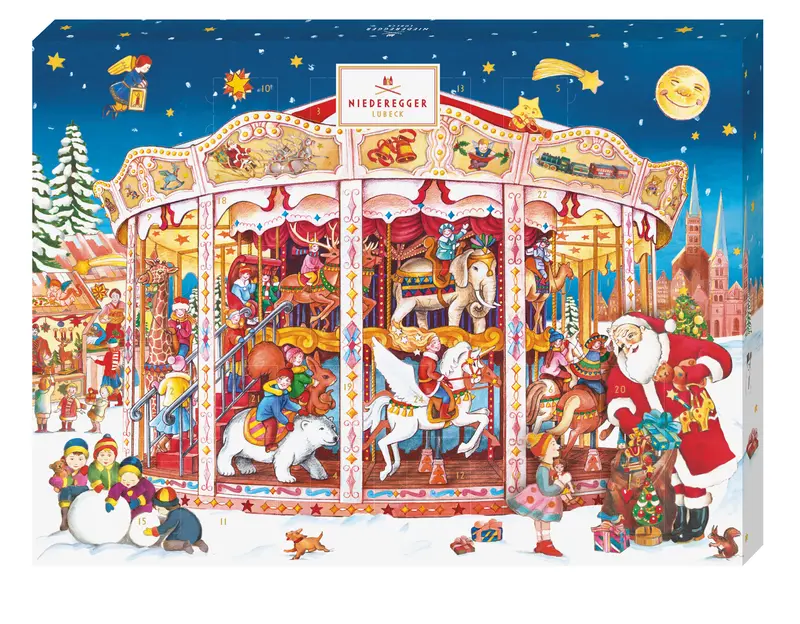 Niederegger - Adventskalender Karussell 500g