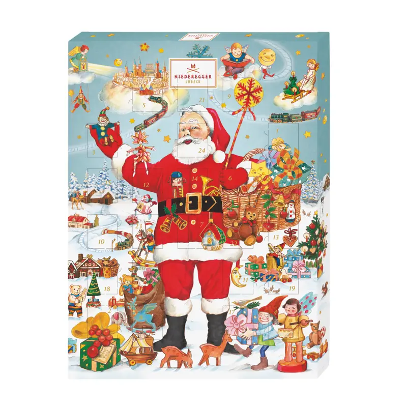 Niederegger - Adventskalender Weihnachtsmann