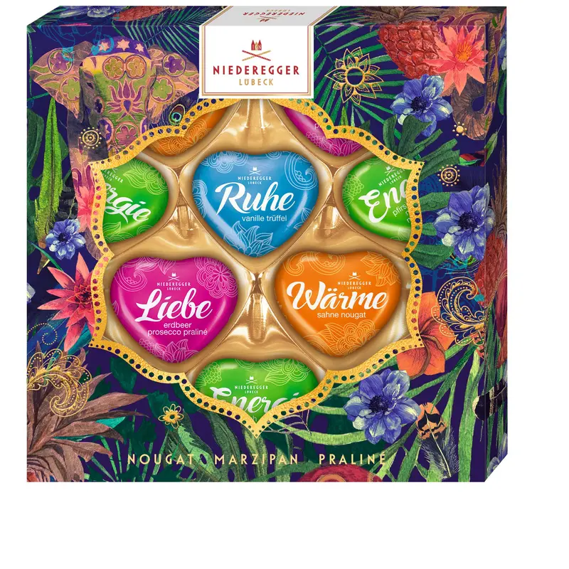 Niederegger - Herzen Dschungel 125g