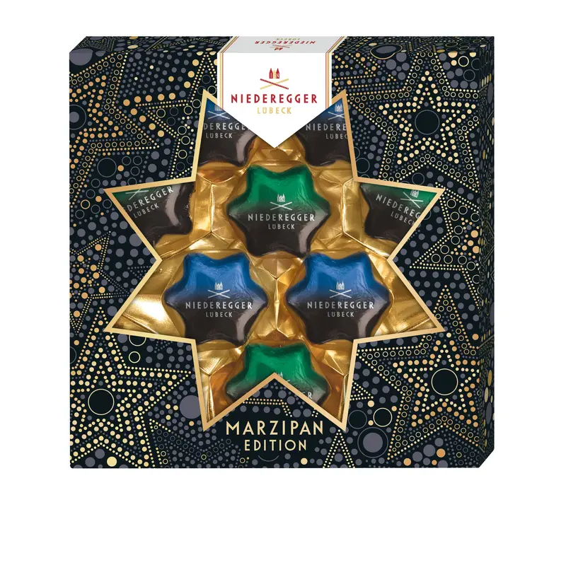 Niederegger - Marzipan Sterne Edition Dark 125g