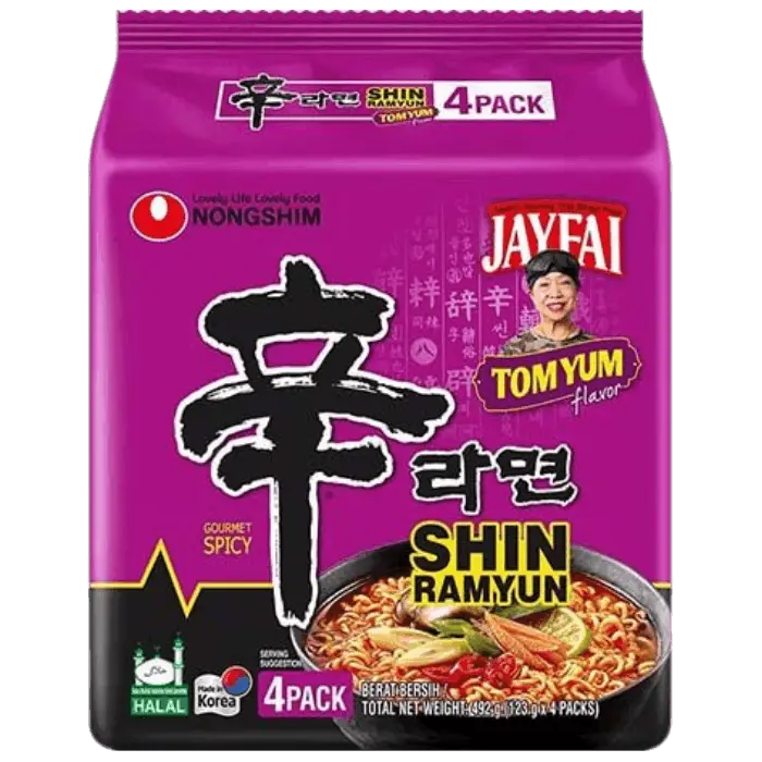 NONGSHIM Instant Nudeln Shin Ramyun TomYum 5x123G