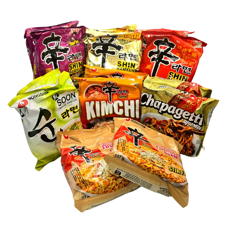 Nongshim Instantnudel Bundle