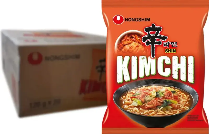 Nongshim Kimchi Instantnudeln 20er Pack (20 x 120g)