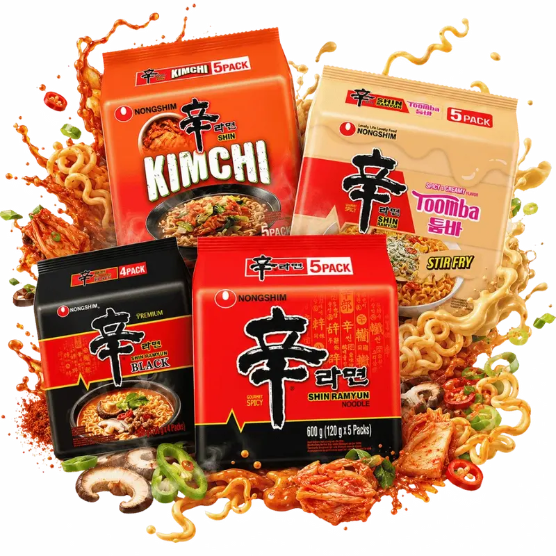 NONGSHIM Shin Ramyun Multipack 19x Korean Spicy Ramen Mix